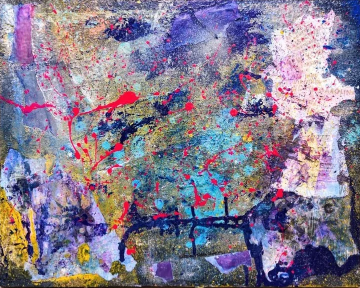 Phish Destroys America, an original painting by Justin Heavey