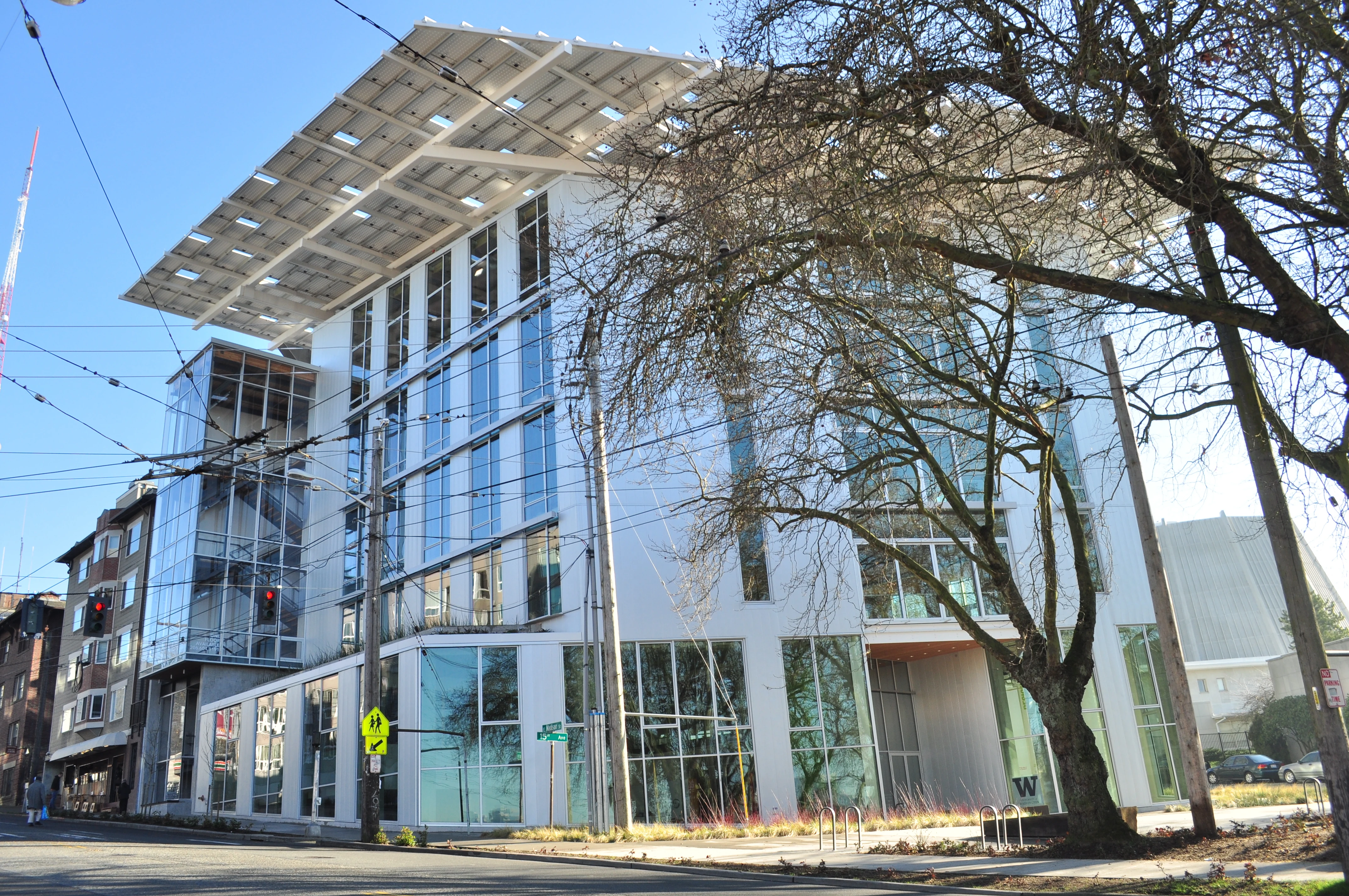 Bullitt Center solar canopy, Seattle